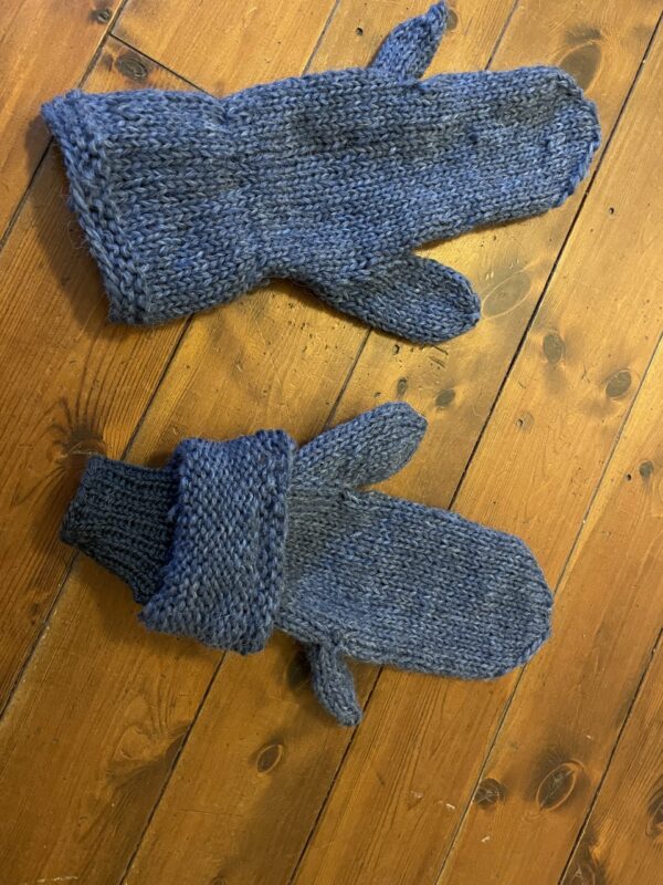 Mittens unwashed